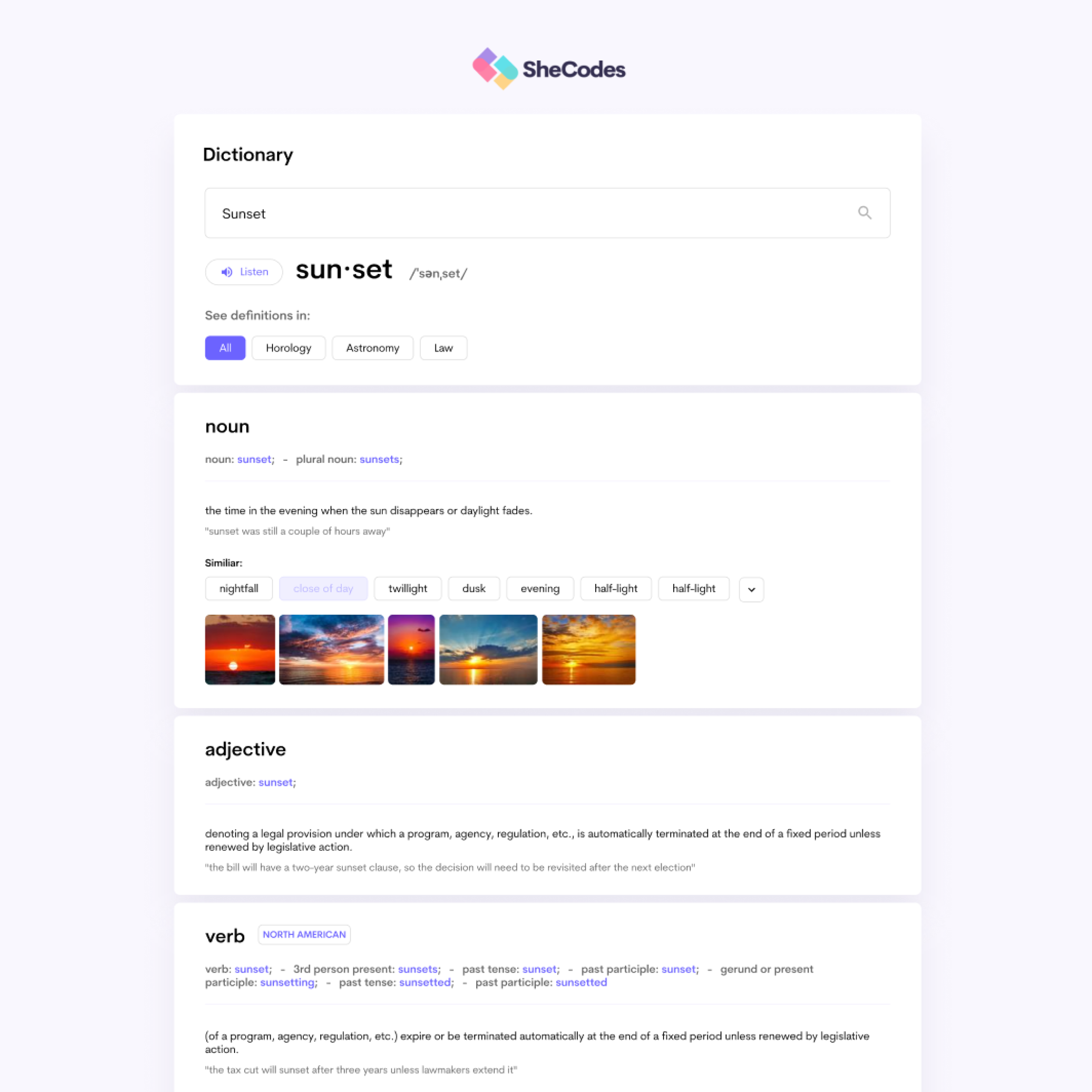Dictioanry project image